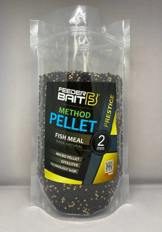 Darmowa dostawa Feeder Bait Micro Pellet Prestige Fish Meal Dark Natural 2mm 800g