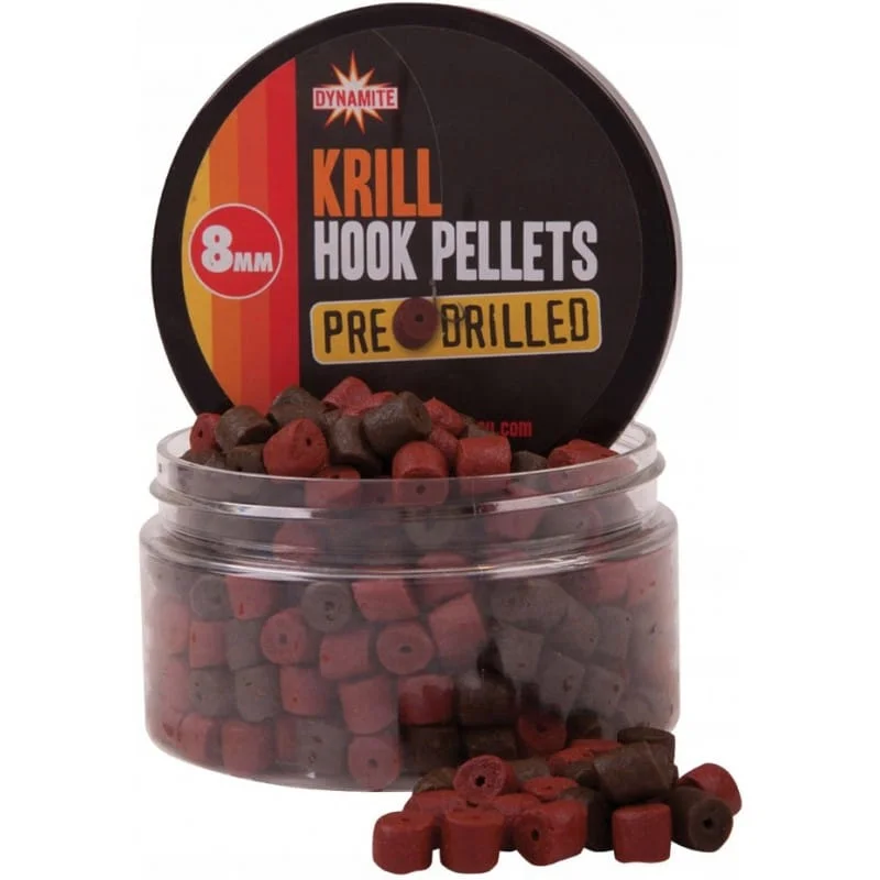 Dynamite Bites Pellet Pre Drilled Krill 8mm Tani
