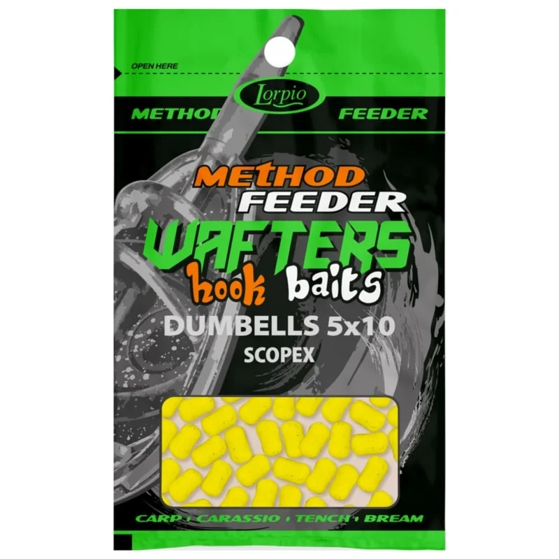 Lorpio Kulki Wafters Hook Baits Dumbells Scopex-5mm Rabat
