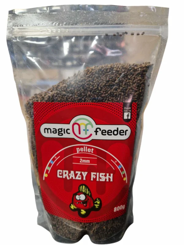 Hit sprzedaży Magic Feeder Pellet Crazy Fish 2mm