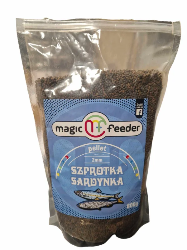 Magic Feeder Pellet Szprotka Sardynka 2mm Nowość