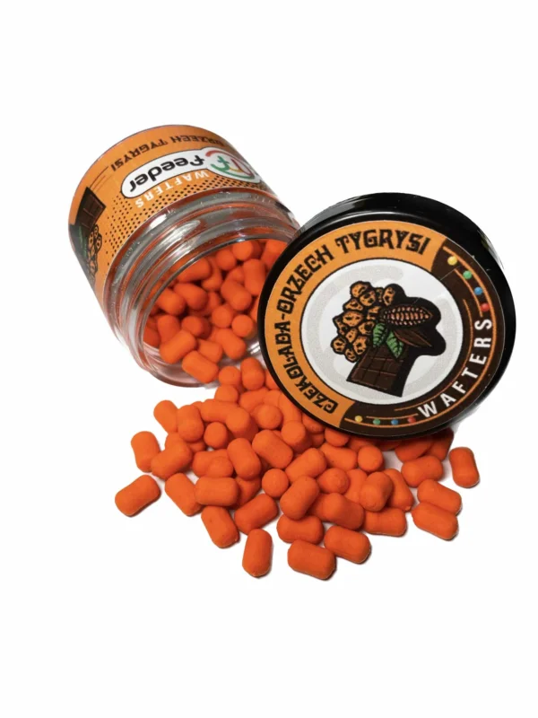 Dostępne od ręki Magic Feeder Wafters Dumbells Czekolada Orzech Tygrysi 7mm