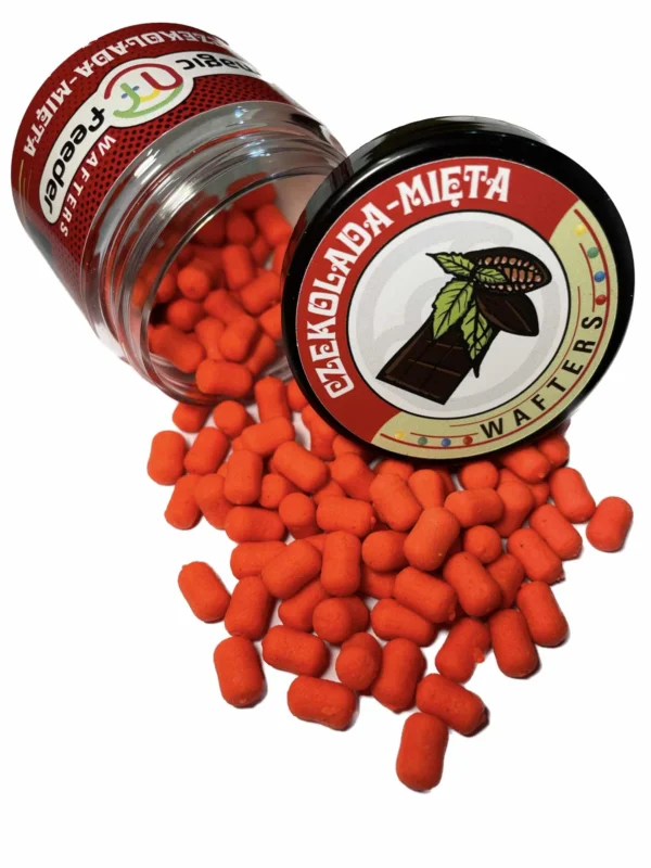 Szybka wysyłka Magic Feeder Wafters Dumbells Czekolada Mięta 7mm