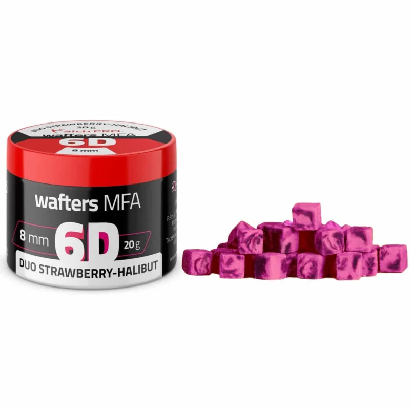 MatchPro Przynęta 6D MFA Wafters 8x8mm Duo strawberry halibut Dodaj do koszyka