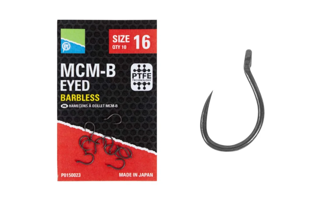 Preston Haczyki Bezzadziorowe MCM-B Z Oczkiem Nr16 Hit cenowy