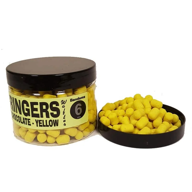 Bestseller Ringers Pellet Chocolate Yellow Wafters Dumbles 6mm
