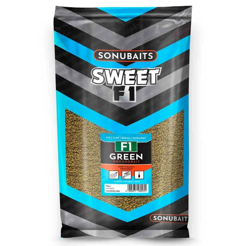 Ograniczona ilość SonuBaits Zanęta Sweet F1 Green 2kg