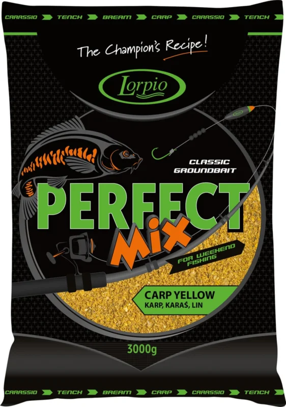 Tylko do końca tygodnia Lorpio Zanęta Perfect Mix Carp Yellow 3kg