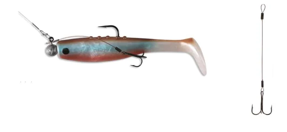 DRAGON DOZBROJKA Z KOTWICĄ 1X7 SURFSTRAND 2/0 10CM 18KG Szybka dostawa