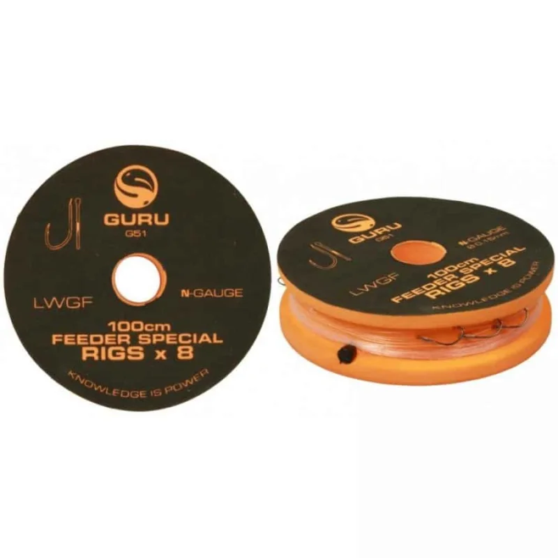 Guru Przypony na Rolce LWGF FEEDER RIG 1m nr 14 Oferta czasowa