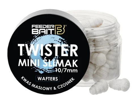Feeder Bait Mini Ślimaki Twister – Kwas Masłowy & Czosnek Obniżka ceny