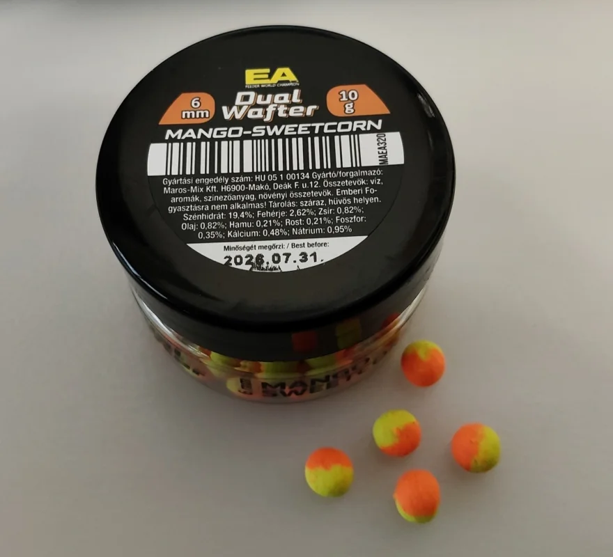 Maros Kulki Proteinowe EA Dual Wafter Mango Kukurydza 6mm Bezpieczne zakupy