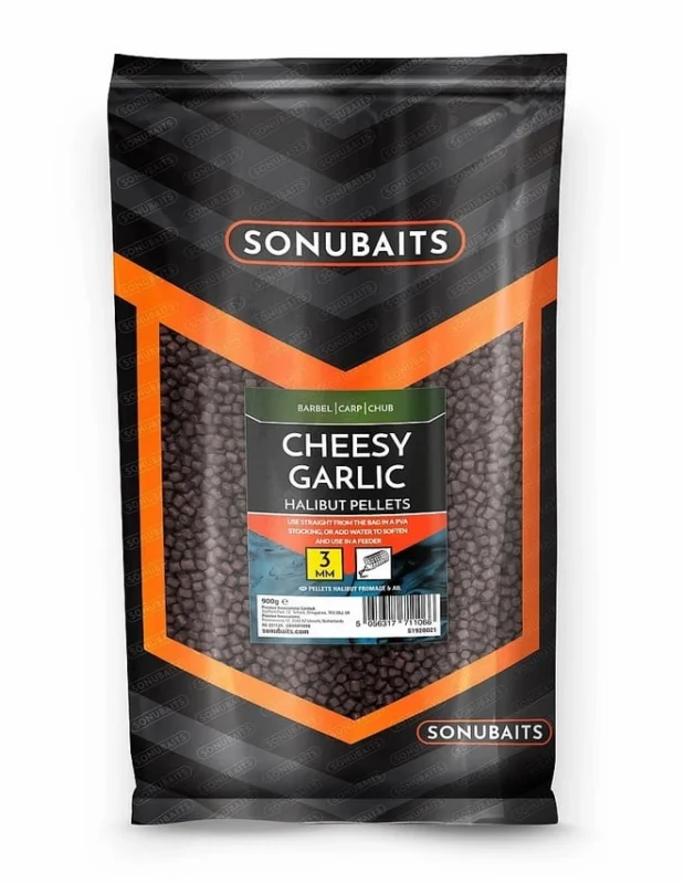 Sonubaits Method Pellets Cheesy Garlic Halibut 3mm 800g Premium