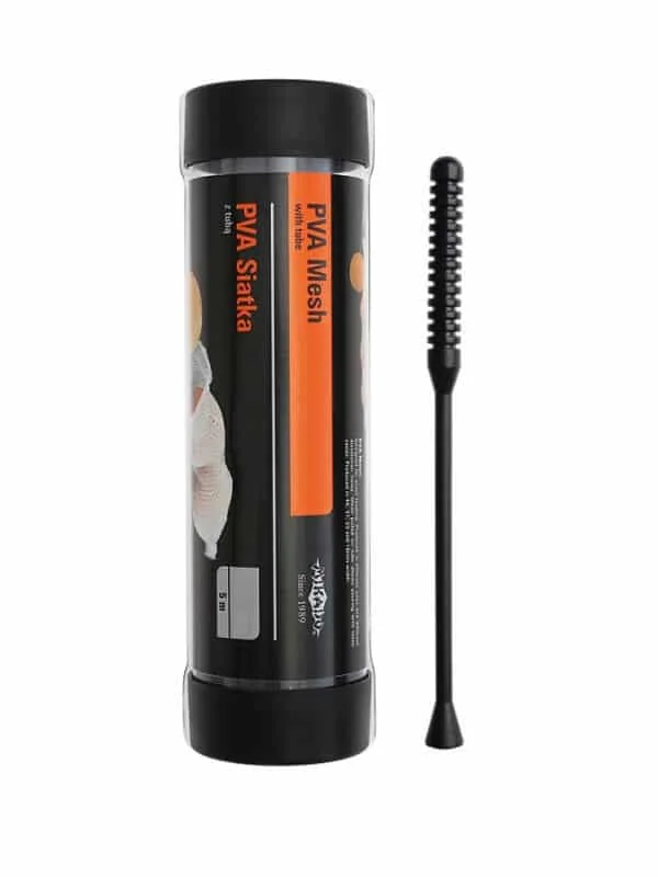 Nowy MIKADO SIATKA PVA 23mm 5m Z TUBĄ I TŁOKIEM WOLNO ROZPUSZCZALNA