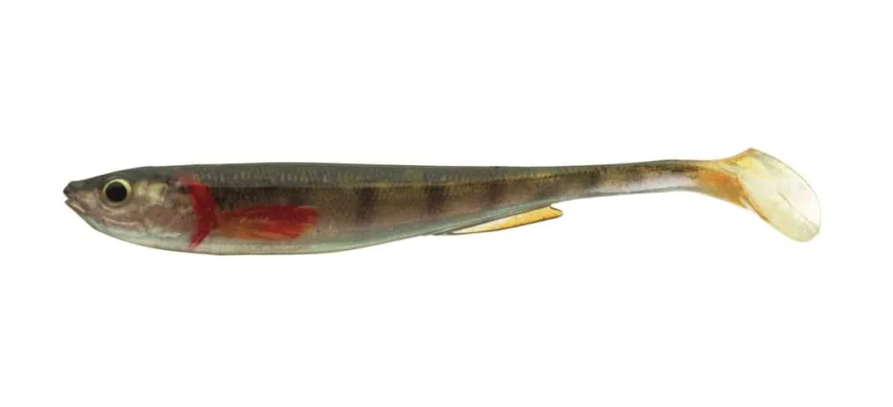 Daiwa Guma Prorex Real Slim Shad Live Gold Perch 13,5cm Wyprzedaż