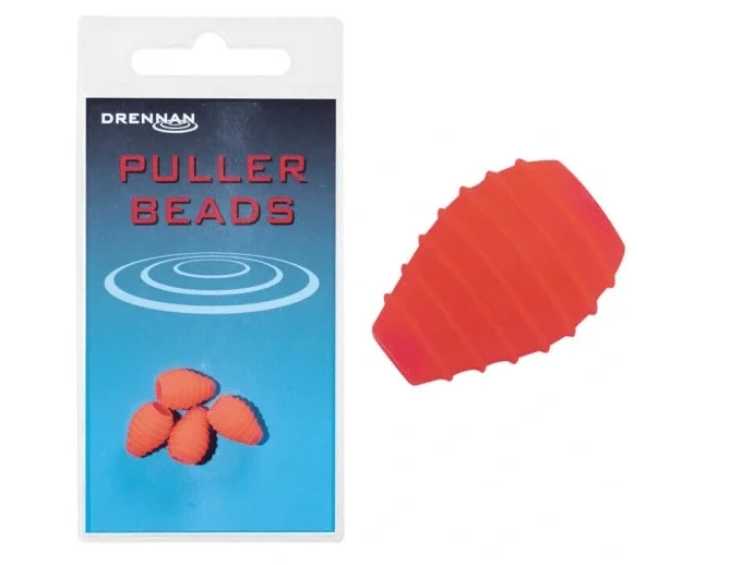 Rabat Drennan Stopery Puller Beads Czerwony