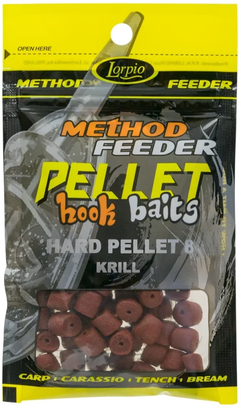 LORPIO PELLET HACZYKOWY HOOK BAITS HARD PELLET KRILL 8mm Do wyczerpania zapasów