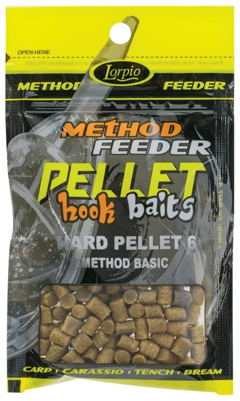 LORPIO PELLET HACZYKOWY HOOK BAITS HARD PELLET METHOD BASIC 6mm Cena promocyjna