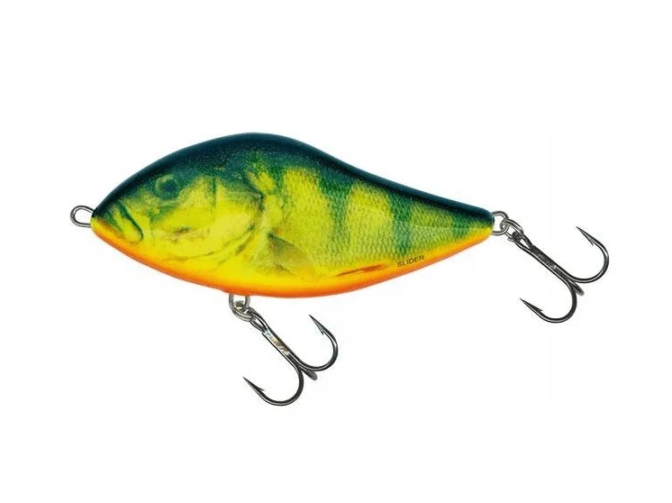 Niska cena Salmo Wobler Slider Sinking 10cm 46g Real Hot Perch