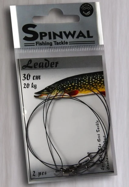 Spinwal Przypon Wolframowy Leader 30cm 20kg Darmowy zwrot