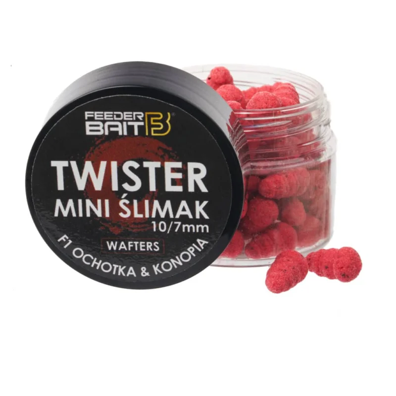 Szybka dostawa Feeder Bait Mini Ślimaki Twister – F1 Ochotka Konopia
