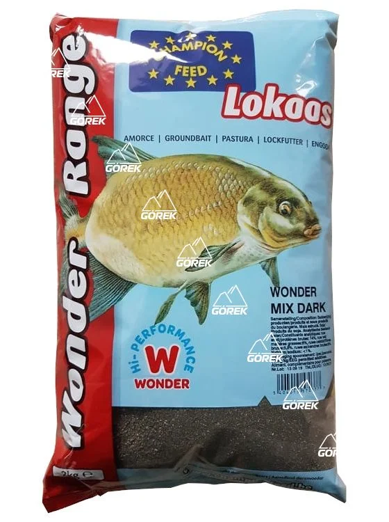 Zamów dziś Champion Feed Lokaas Zanęta Wonder Mix Dark 2kg