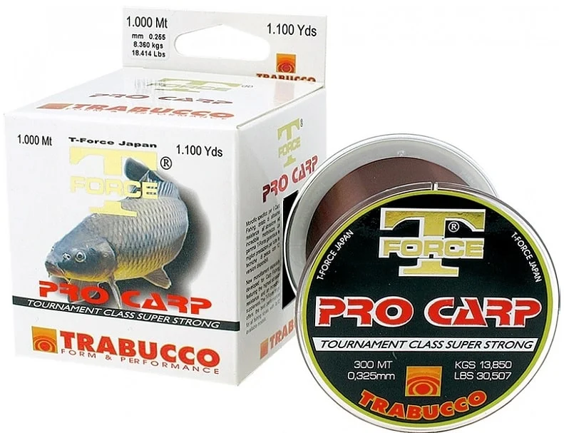 Trabucco Żyłka T-Force Pro Carp 0,325mm 300m Nowy