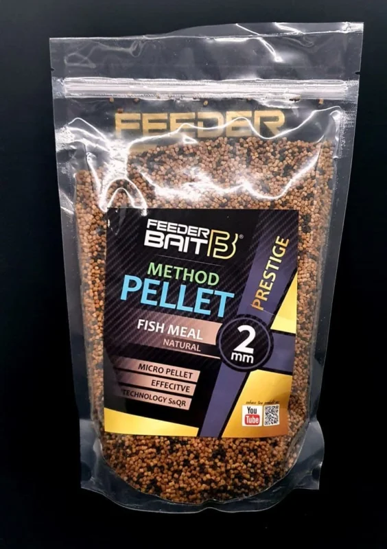 Feeder Bait Micro Pellet Prestige Fish Meal Natural 2mm 800g Darmowy zwrot