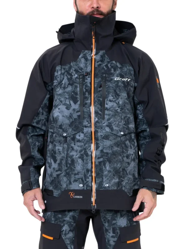 Graff Kurtka Przeciwdeszczowa 631B-8/3 Carbon Edition 3.0 Cena promocyjna