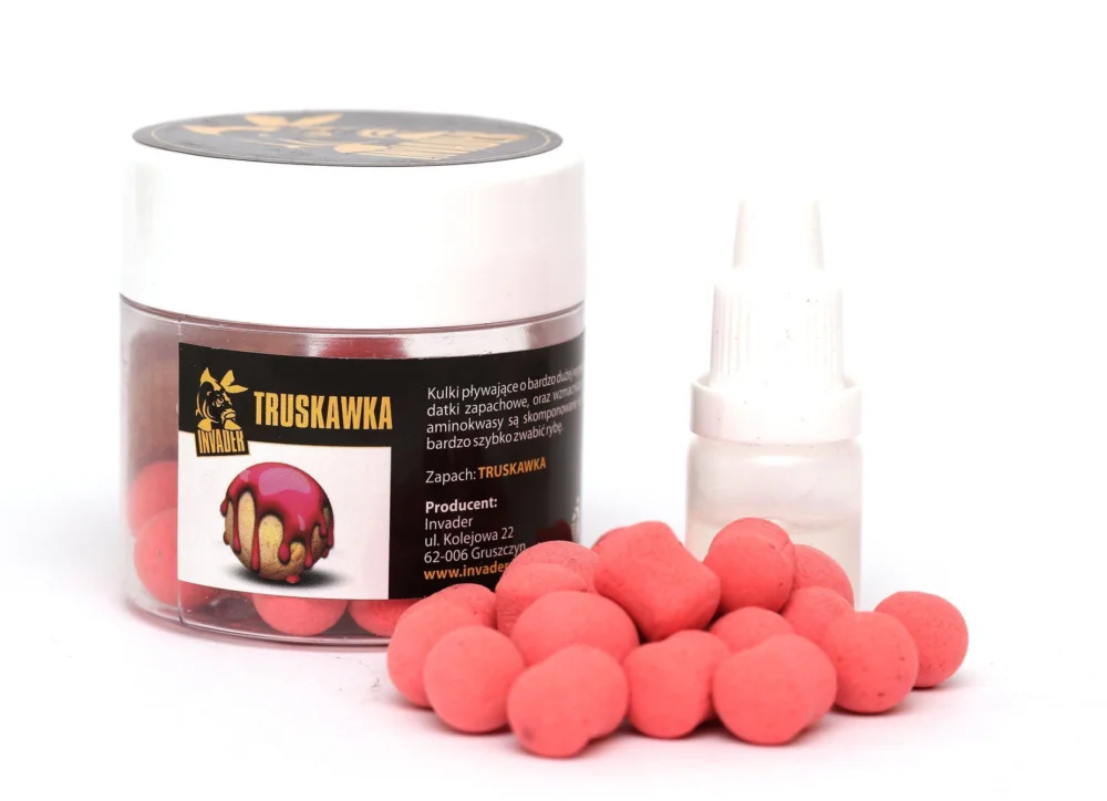 Nie przegap KULKI POP UP INVADER TRUSKAWKA 150ml
