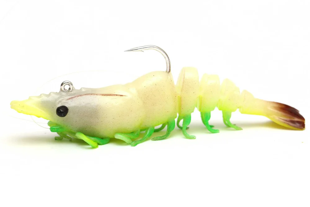 WESTIN SALTY THE SHRIMP RNR - GLOWING SHRIMP 7,5cm/1szt Popularny