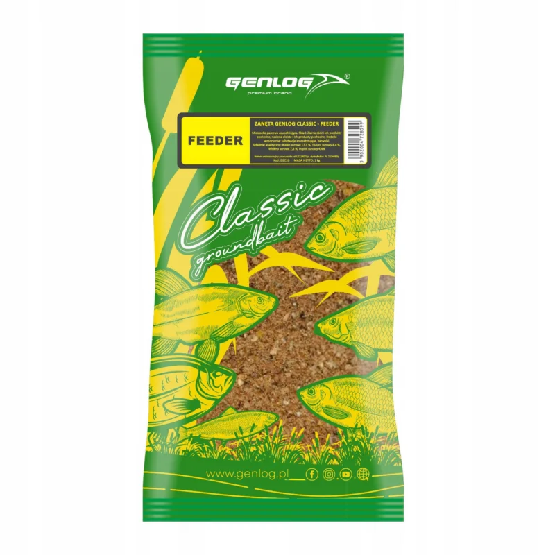 ZANĘTA GENLOG CLASSIC - FEEDER 1000g Hit cenowy