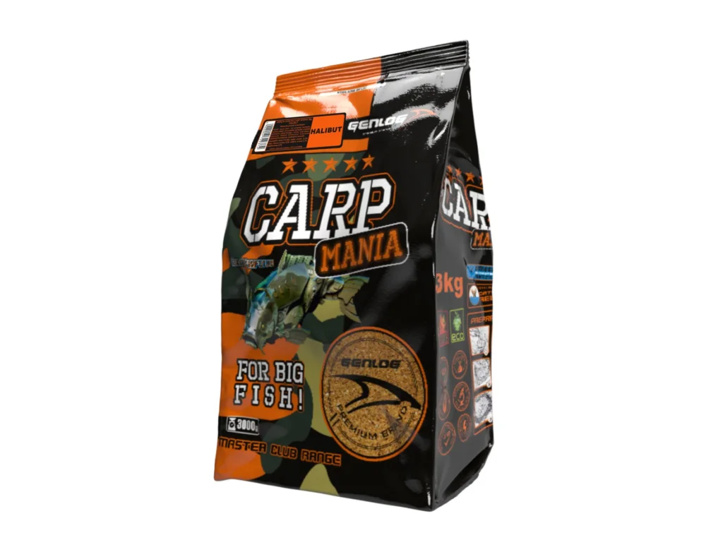 Tylko do końca tygodnia ZANĘTA GENLOG CARP MANIA - HALIBUT 3000g