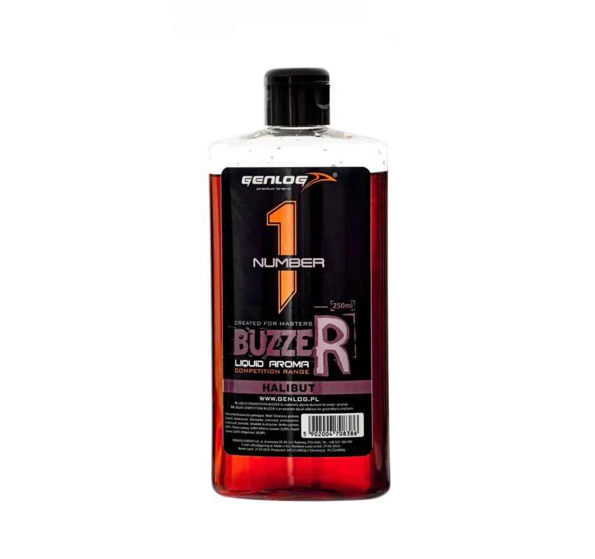 Darmowy zwrot BUZZER LIQUIDE GENLOG - BUZZER HALIBUT 250ml