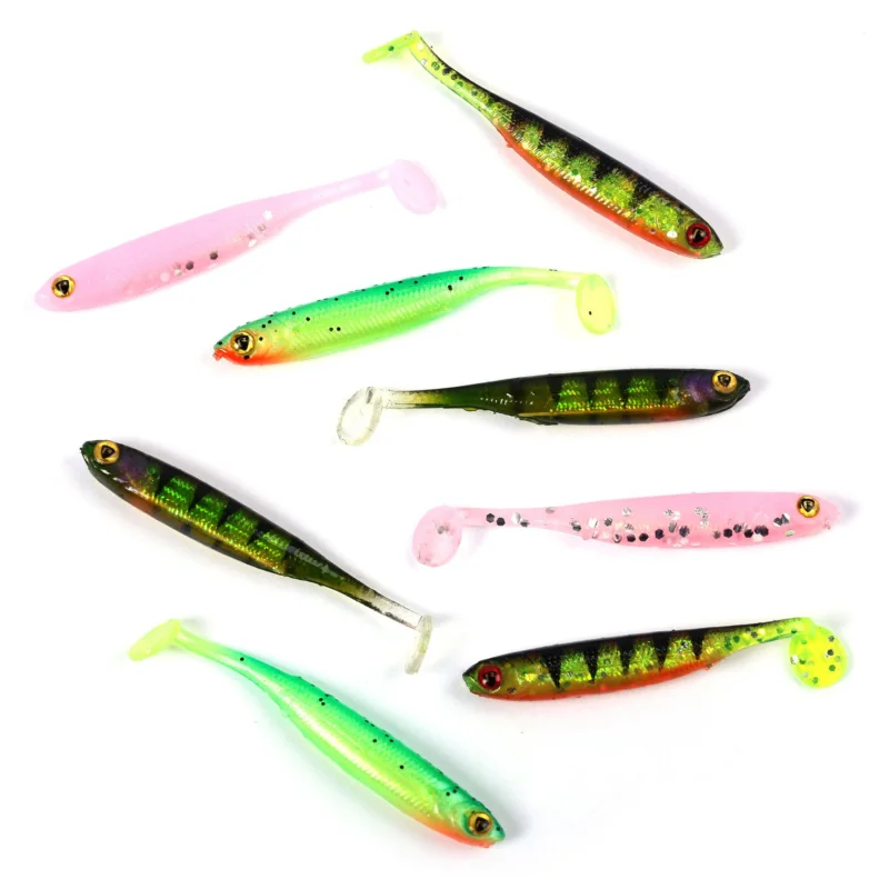 Nie przegap ZESTAW GUM FOX RAGE MICRO TIDDLER FAST UV MIXED 8szt