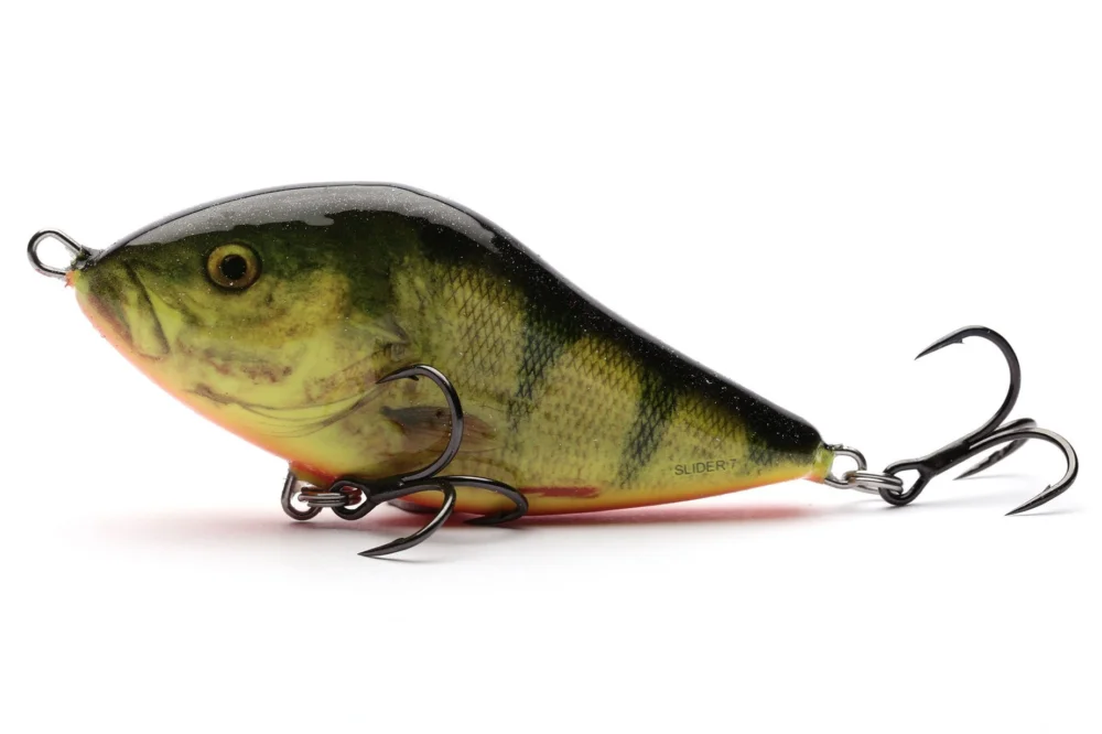 QSD022 - SALMO WOBLER SLIDER FLOATING 10cm - REAL HOT PERCH Tylko dziś