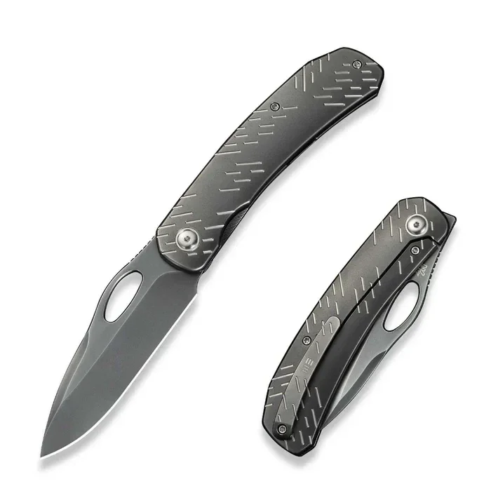 Do wyczerpania zapasów Nóż składany WeKnife Inmate Gray Titanium, Polished Gray CPM 20CV by Jerad Neeve (WE23096B-4)