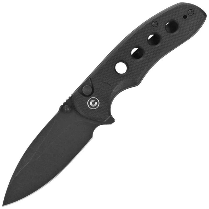 Wyjątkowa oferta Nóż składany Civivi Triptych Black G10, Black Stonewashed 14C28N (C23085B-1)