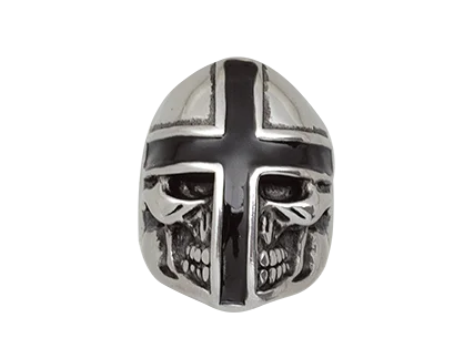 Cena promocyjna Pierścień Tole 10 Imperial Skull Cross Helmet Ring Ø21 (16251-21)