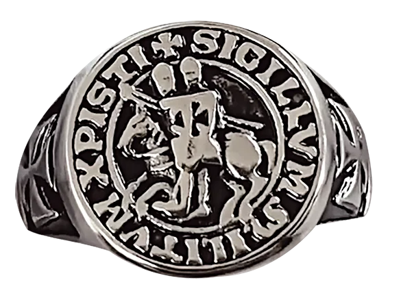 Pierścień Tole 10 Imperial Templar Seal Ring Ø19 (16226-19) Nowy