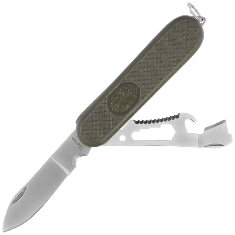 Super okazja Scyzoryk Martinez Albainox 7 funkcji Green Fiber Glass, Mirror 3Cr13Mov (11016)