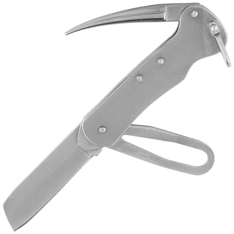 Nóż składany żeglarski Martinez Albainox Marinera Gray Steel, Mirror 3Cr13Mov (10260) Tani