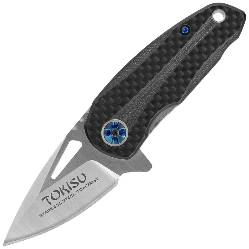 Nóż składany Tokisu Carbon Fiber/Black G10, Satin 7Cr17Mov (18684) Bezpieczne zakupy
