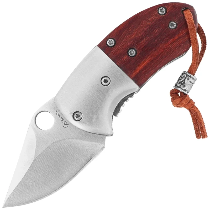 Hit sprzedaży Nóż składany Martinez Albainox Eva Wood, Satin 3Cr13Mov (18509)