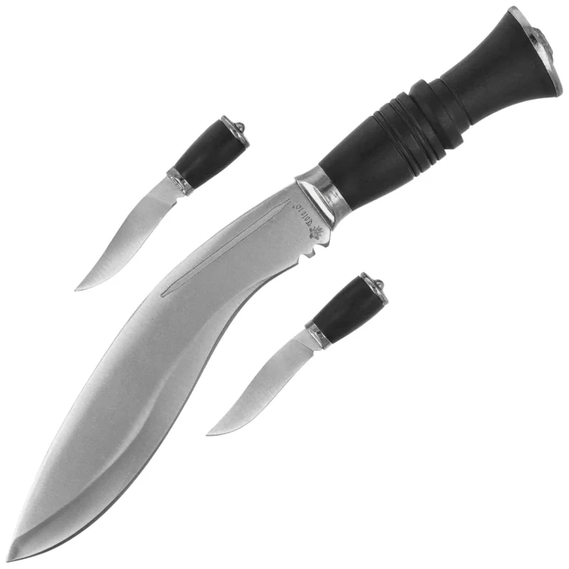 Niska cena Martinez Albainox Gurka Knife Set 3 pcs, Black ABS, Satin 3Cr13MoV (31478)