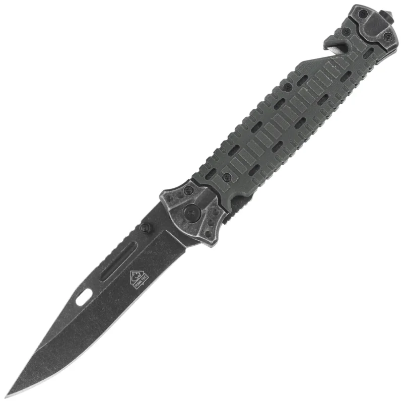 Dostępne od ręki Puma TEC Green G10 Rescue Knife, Stonewashed 420 (342013)