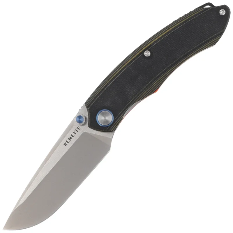 Nóż składany Remette Wild Species GC103 Green/Black G10, Fine Hand Grinding 14C28N (GC103-D) Bezpieczna płatność