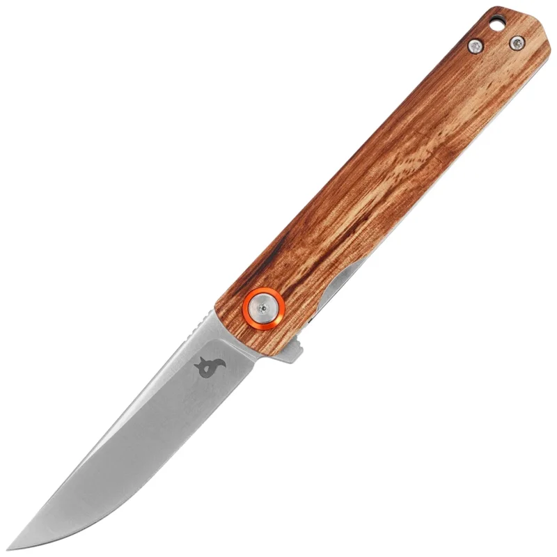 Wybór klientów Nóż składany BlackFox Spear Zebra Wood, Satin D2 (BF-783 ZW)