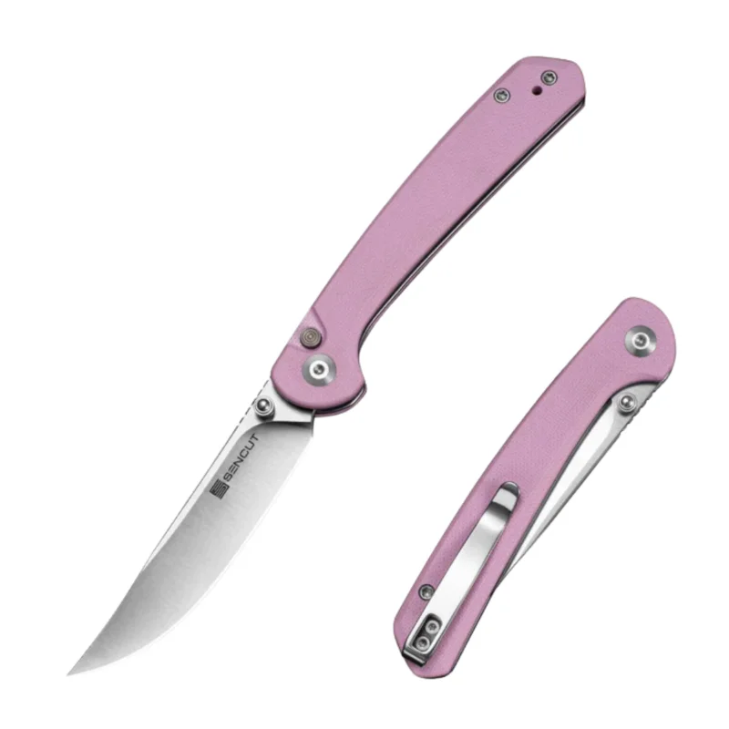 Sencut Skelfin Knife Powder Pink G10, Satin 9Cr18MoV (S25007-3) Hit cenowy