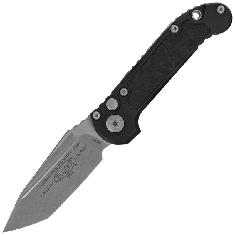 Tylko do końca tygodnia Microtech LUDT Gen III T/E Automatic Knife Black Aluminum, Apocalyptic M390MK by Tony Marfione (1136-10AP)